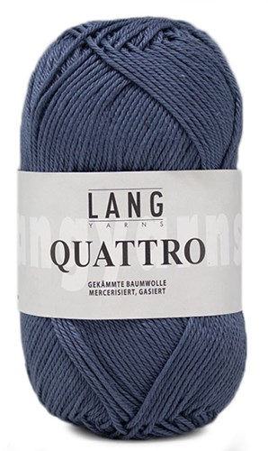 Lang Yarns Quattro 034 Dark Jeans