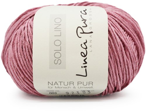 Lana Grossa Solo Lino 003 Roze