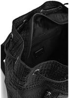 MUUD Gimo Black - Handgemaakt leren rugzak 38x39cm-3