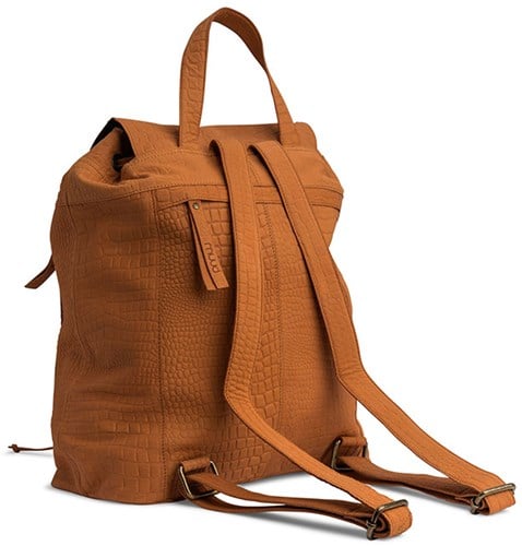 MUUD Gimo Whisky - Handgemaakt leren rugzak 38x39cm-2