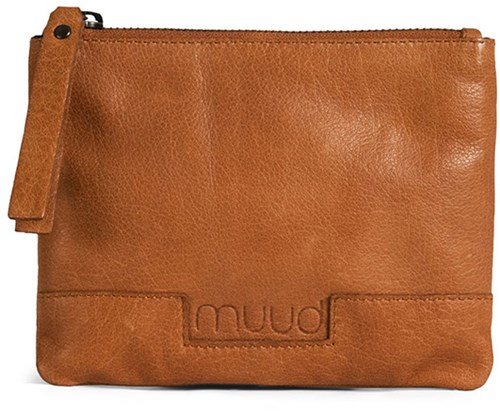 MUUD Wind Whisky - Handgemaakt leren clutch 16.5x23.5cm