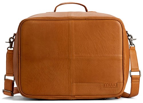 MUUD Mars Whisky - Handgemaakt leren tas 29x38x28cm