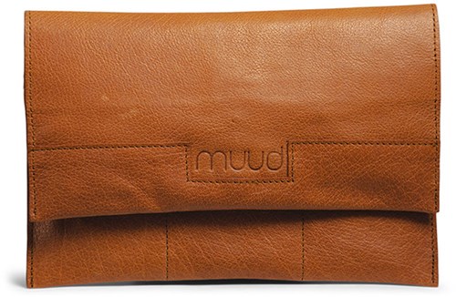 MUUD Hepburn Whisky - Handgemaakt leren etui 17x28cm