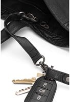 MUUD Hiba Black -  Handgemaakt leren shopper met opbergvakken 27x29cm