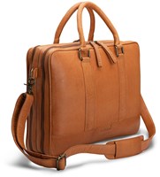 MUUD Drea - Whiskey Handgemaakt leren laptoptas-2