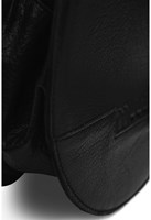 MUUD Demi - Black Handgemaakt leren heuptasje 20cm