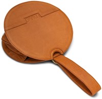 MUUD Demi - Whiskey Handgemaakt leren heuptasje 20cm-3