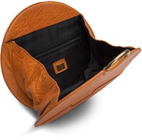 MUUD Demi - Whiskey Handgemaakt leren heuptasje 20cm
