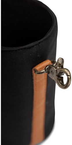 MUUD Daris - Whiskey Handgemaakt leren flessenhouder 18 x 10 cm-3