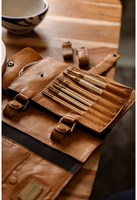 MUUD Carita D - Whiskey Handgemaakt leren etui-3