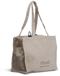 MUUD Draagtas van 100% gerecycled katoen 42x38cm