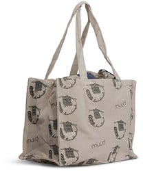 MUUD Draagtas van 100% gerecycled katoen 42x38cm
