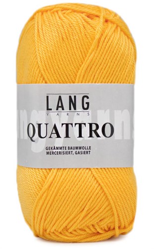Lang Yarns Quattro 049 Gold Yellow
