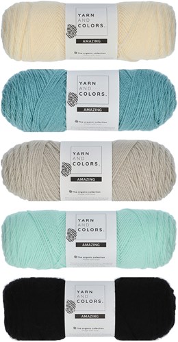 Droomtas Haakpakket 04 Glass - Birch - Jade Gravel Zonder Tas