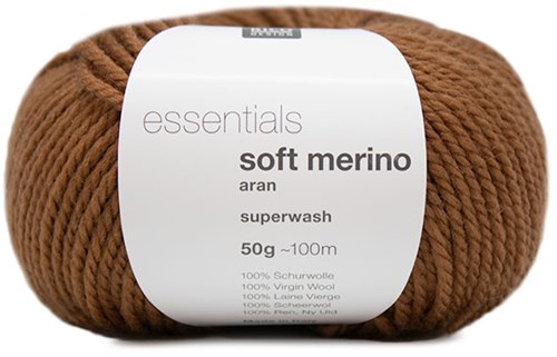 Rico Essentials Soft Merino Aran 057 Brown
