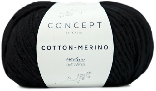 Katia Cotton-Merino 059 Zwart