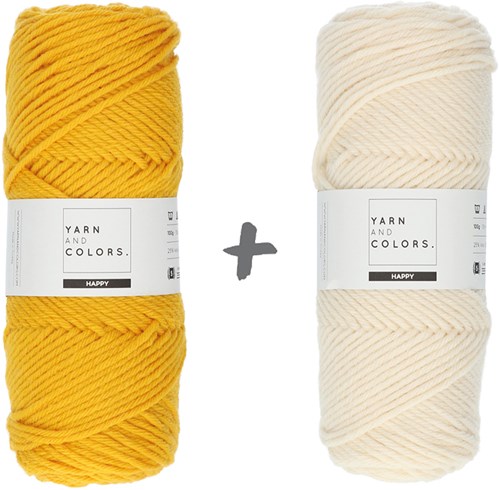 Reversible Droomdeken 3.0 CAL Haakpakket 5 Mustard (Accentkleur)
