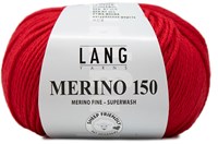Lang Yarns Merino 150 060 Bright Red