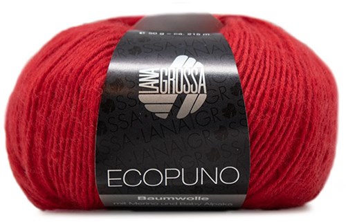 Lana Grossa Ecopuno 006 Rood