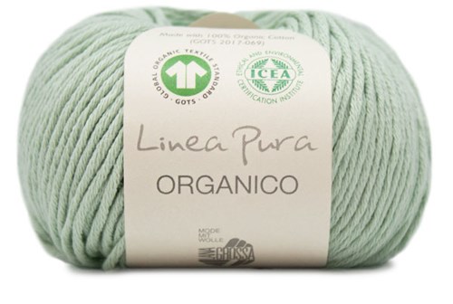 Lana Grossa Organico Uni 072 Soft Green