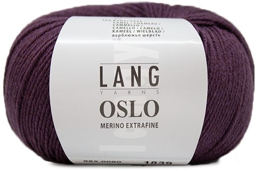 Lang Yarns Oslo 080 Egg plant