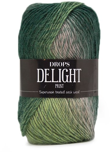 Drops Delight 08 Green-beige