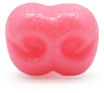 Veiligheidsneus hond roze 8mm