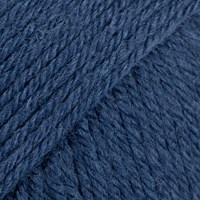Drops Fiesta Uni Colour 09 Marineblauw-2