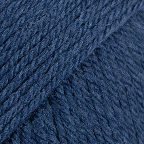 Drops Fiesta Uni Colour 09 Marineblauw-2