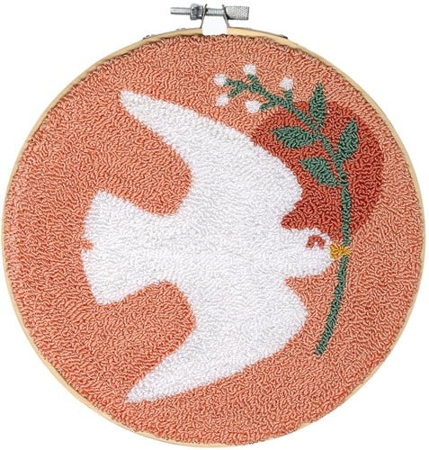 ReStyle Punchpakket Vredesduif 17,8cm rond