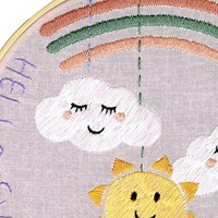 ReStyle Borduurpakket Hello Sunshine 17,8cm rond-2