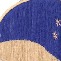 ReStyle Borduurpakket Woestijn met maan 12,7cm rond-2