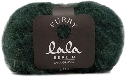 Lana Grossa Lala Berlin Furry 009 Petrol Green