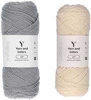 Baby Droomdeken 4.0 Haakpakket 1 Shark Grey & Cream Wiegendeken-2