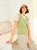Stylecraft Round & V Neck Tank Tops in ReCreate DK 10061-2