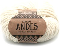 Drops Andes Uni Colour 100 Naturel