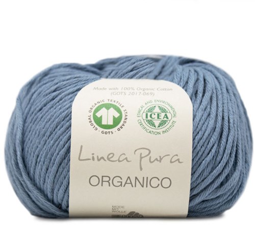 Lana Grossa Organico Uni 101 Pigeon Blue