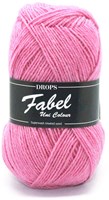 Drops Fabel Uni Colour 102 Pink