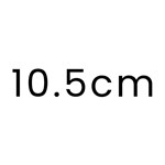 10,5 cm
