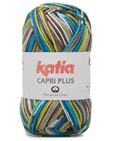 Katia Capri Plus 106 Brown / Blue / Ochre