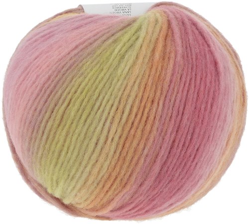 Lang Yarns Cloud 0015 roze/oranje/kalk