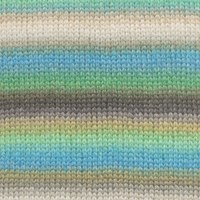 Lang Yarns Cloud 0016 groen/turquoise/messing