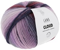 Lang Yarns Cloud 018 Lila/Petrol/Roze-3