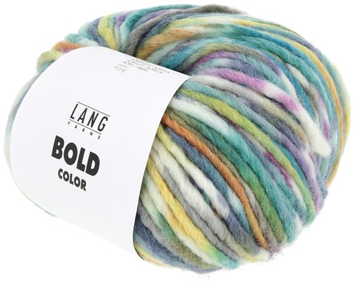Lang Yarns Bold Color 012 Turquoise/Lime/Oranje-2