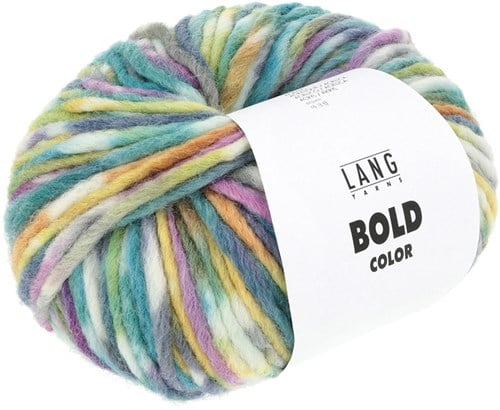 Lang Yarns Bold Color 012 Turquoise/Lime/Oranje-3