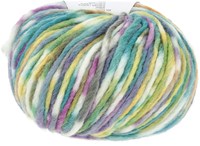 Lang Yarns Bold Color 0012 turquoise/lime/oranje