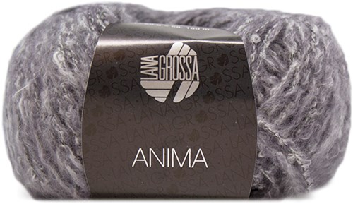 Lana Grossa Anima 10 Dark Grey Mottled