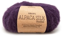 Drops Brushed Alpaca Silk Uni Colour 010 Violet