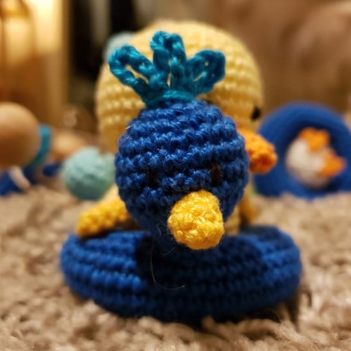 Haakpatroon Eendjes Babymobiel-3