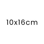 10 x 16 cm